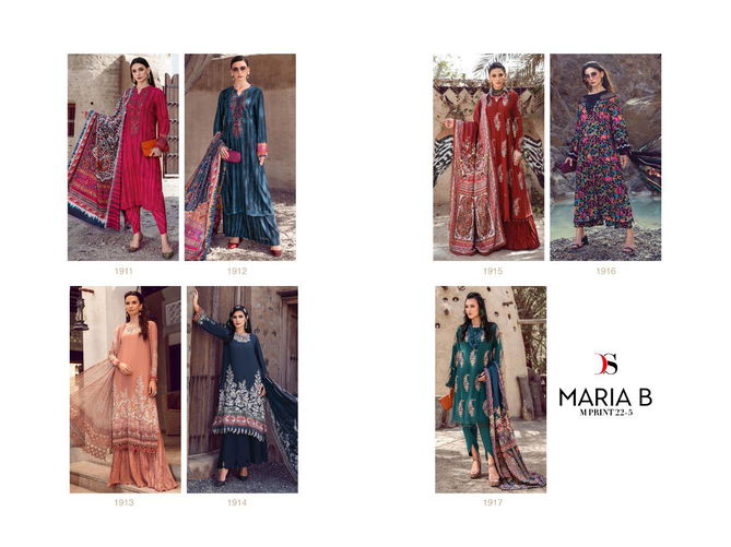 Deepsy Maria M Print 22 5 Wholesale Pakistani Salwar Suit Catalog
